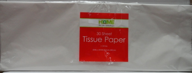 30st. White Tissue Paper